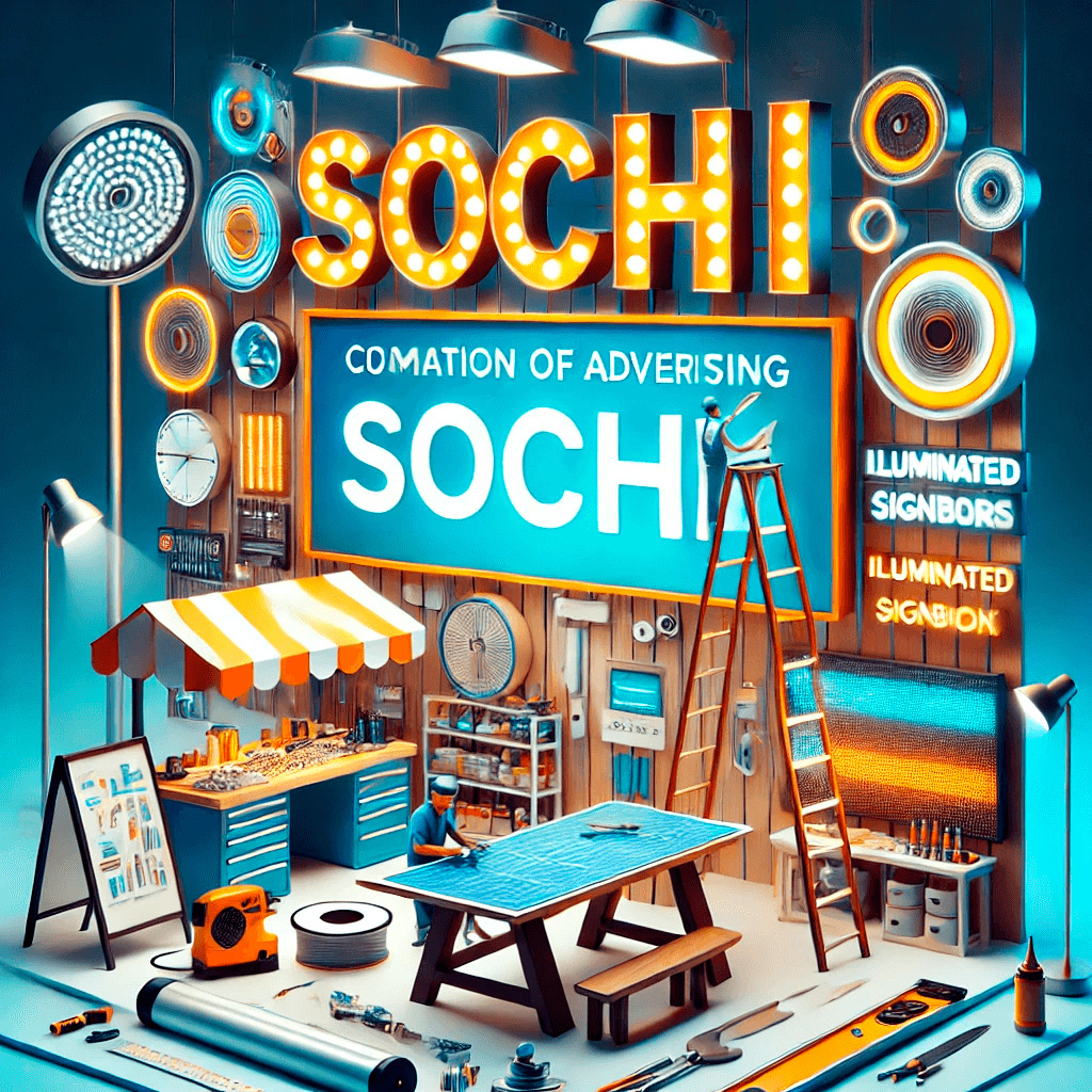 Заказать вывеску в Сочи